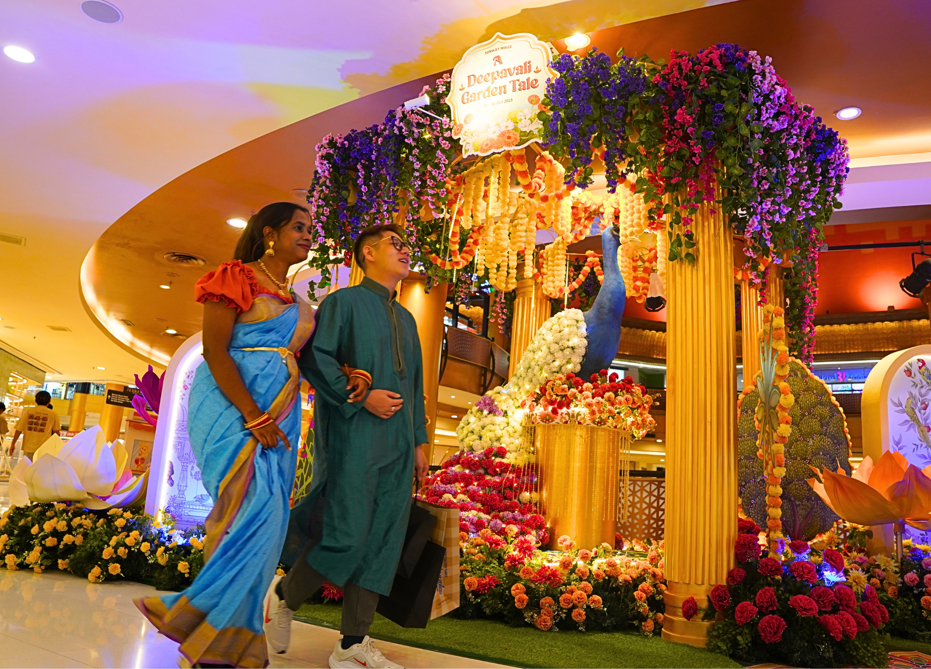 DEEPAVALI: DAZZLING DECORATIONS ACROSS SELANGOR'S MALLS 5
