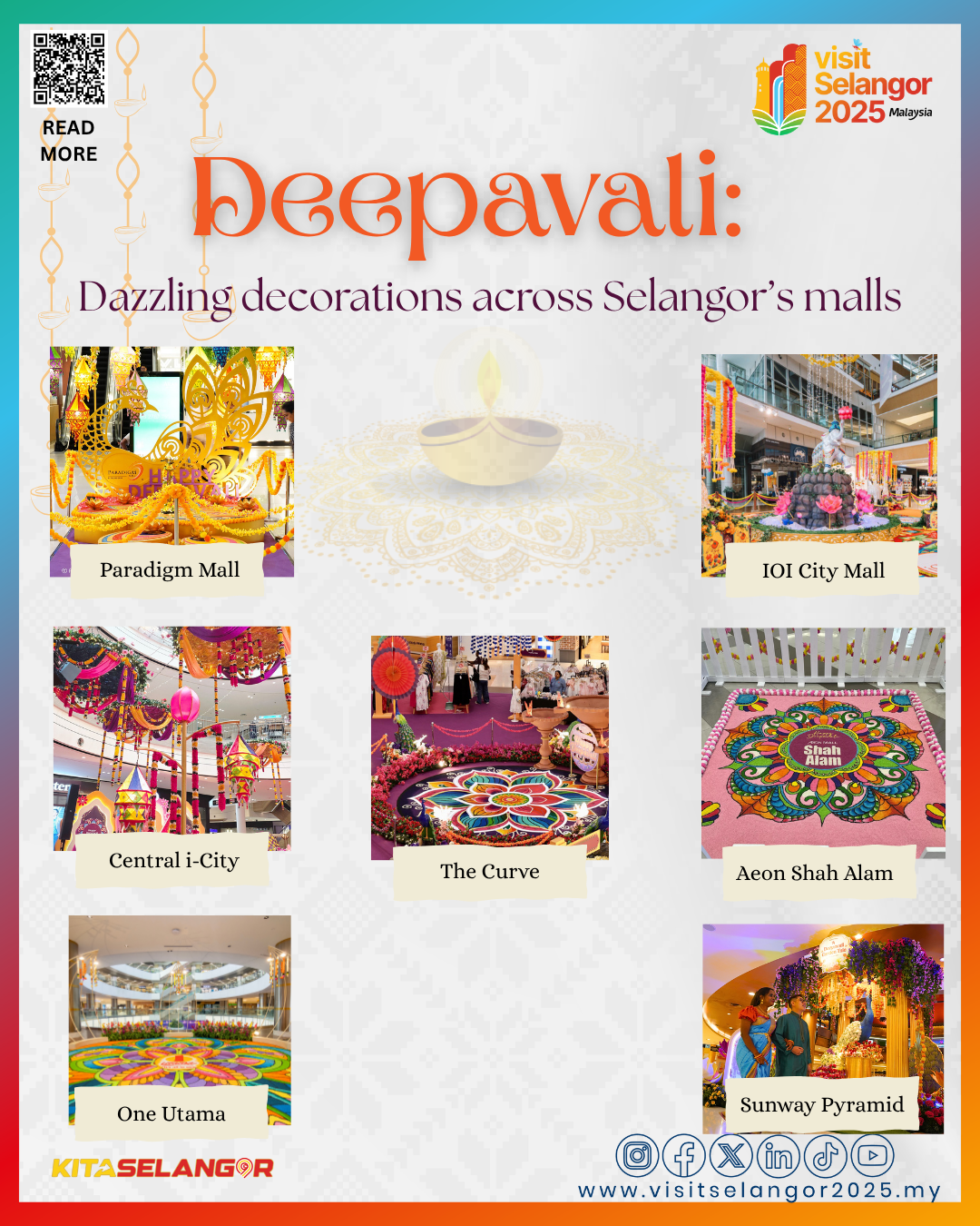 DEEPAVALI: DAZZLING DECORATIONS ACROSS SELANGOR'S MALLS 14