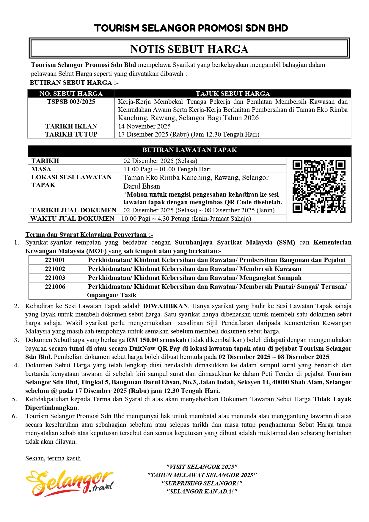 TSPSB 002/2025 [CLOSED] 5