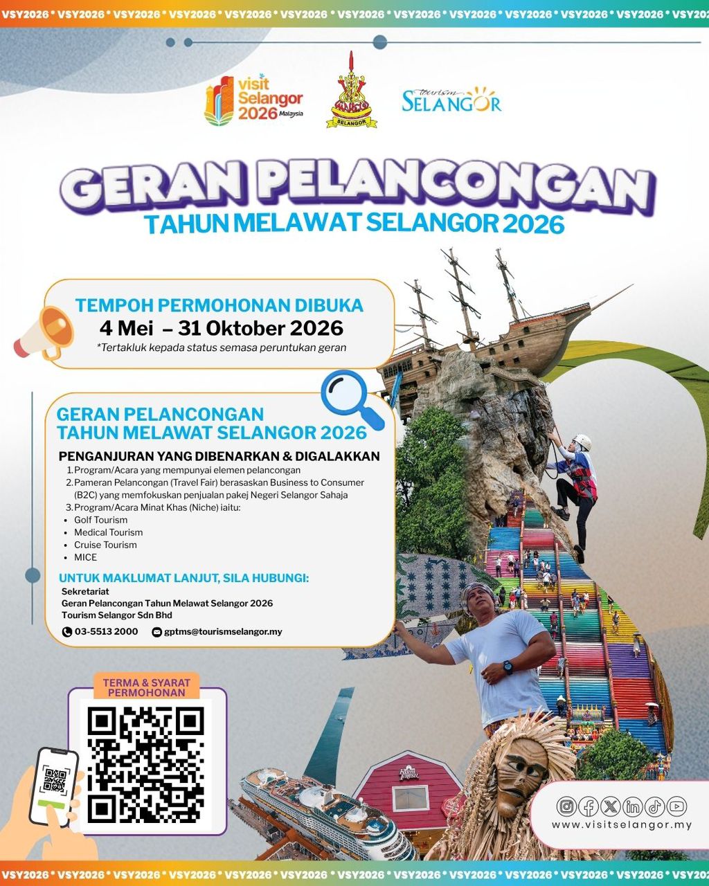 RM600,000 TOURISM GRANTS OPEN FOR VISIT SELANGOR YEAR 2026 1